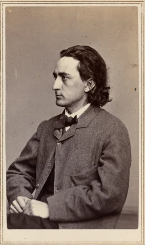 Edwin Booth by Charles D. Fredricks, photograph, 1856-1866
