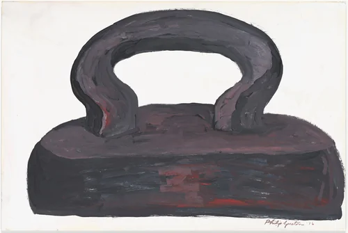 Iron by Philip Guston, drawing, 1976