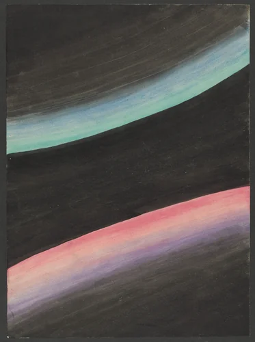 Colored Rhythm: Study for the Film by Léopold Survage, drawing, 1913
