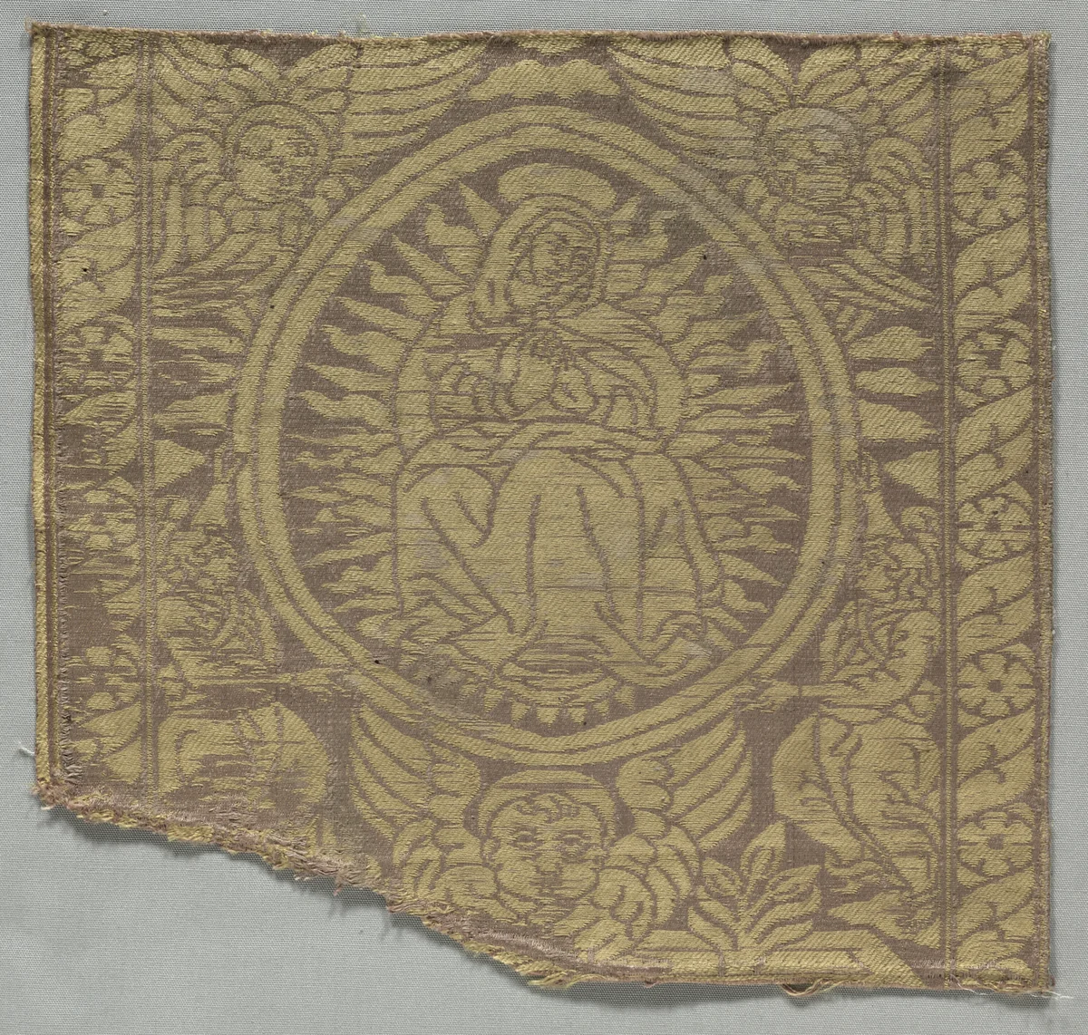 Fragment of Orphrey Band by Unknown, textile, 1500-1599