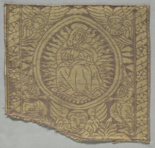 Fragment of Orphrey Band by Unknown, textile, 1500-1599