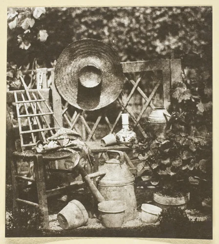 Composition au chapeau by Hippolyte Bayard, photograph, 1837-1847