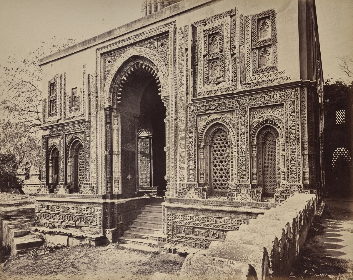 Delhi. Gateway of Allahood Deen's Palace, Old Delhi by Samuel Bourne, photograph, 1863-1870