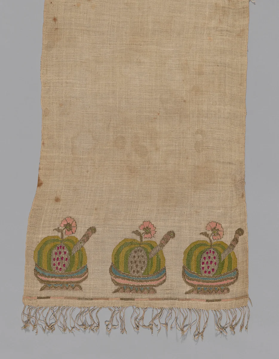 Towel by Turkey, textile, 1801-1900