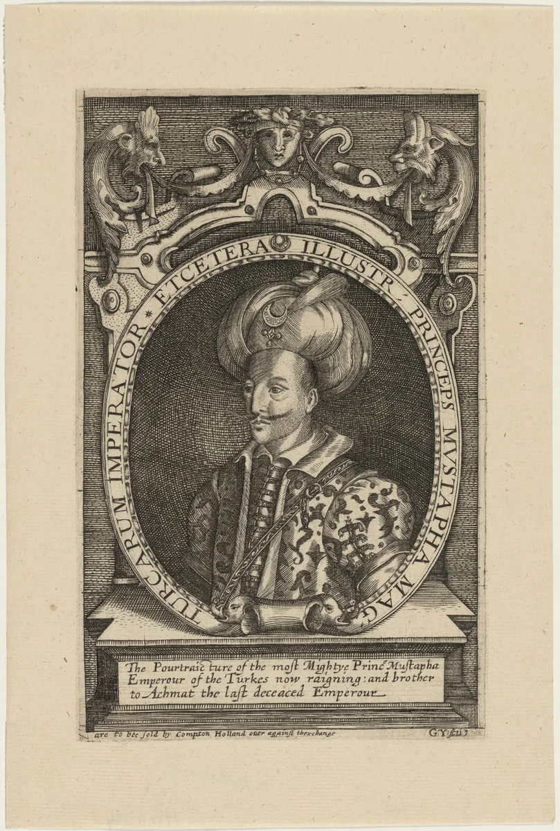 Mustapha III, Sultan of Turkey by George Yeates, print, 1619-1710