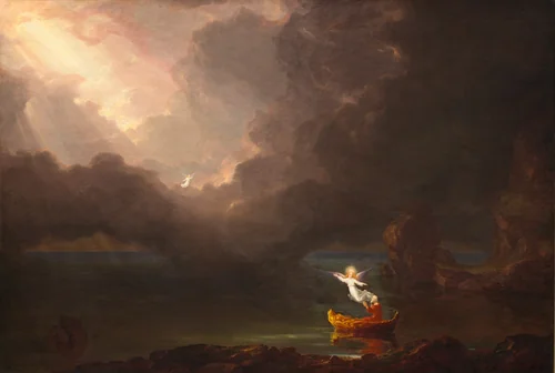 The Voyage of Life: Old Age by Thomas Cole, painting, 1842