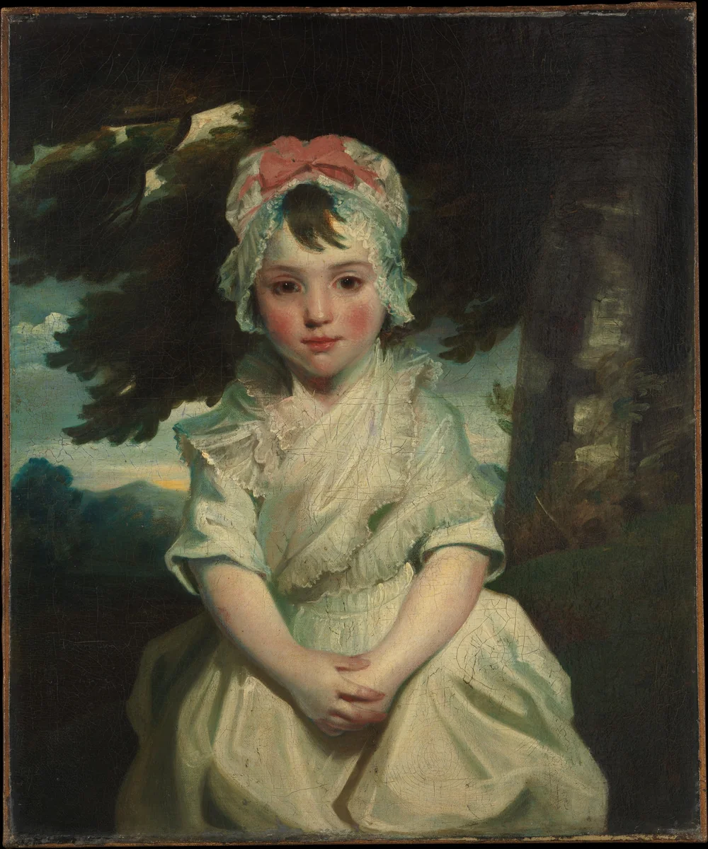 Georgiana Augusta Frederica Elliott (1782–1813), Later Lady Charles Bentinck by Sir Joshua Reynolds, painting, 1784