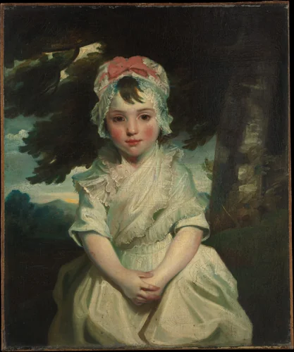 Georgiana Augusta Frederica Elliott (1782–1813), Later Lady Charles Bentinck by Sir Joshua Reynolds, painting, 1784