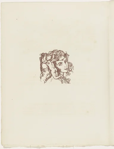 Vignette (folio 23 verso) from Les Amours (The Loves) by Émile Bernard, illustrated book, 1915