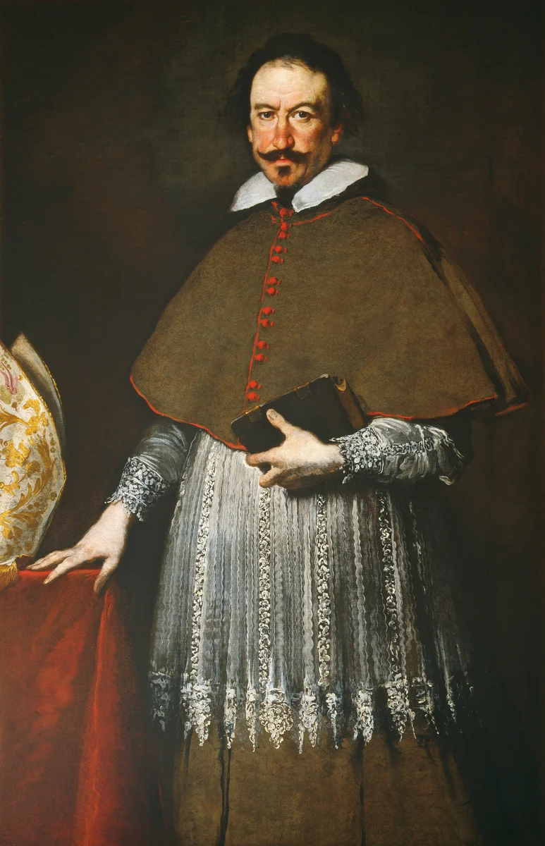 Bishop Alvise Grimani by Bernardo Strozzi, painting, 1633