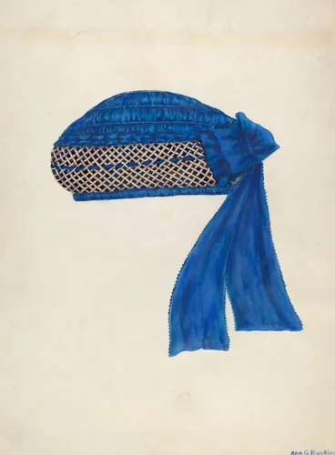 Hat by Ann Gene Buckley, index of american design, 1937
