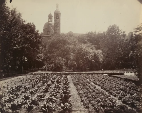 Ancien couvent des Carmes by Eugène Atget, photograph, 1914