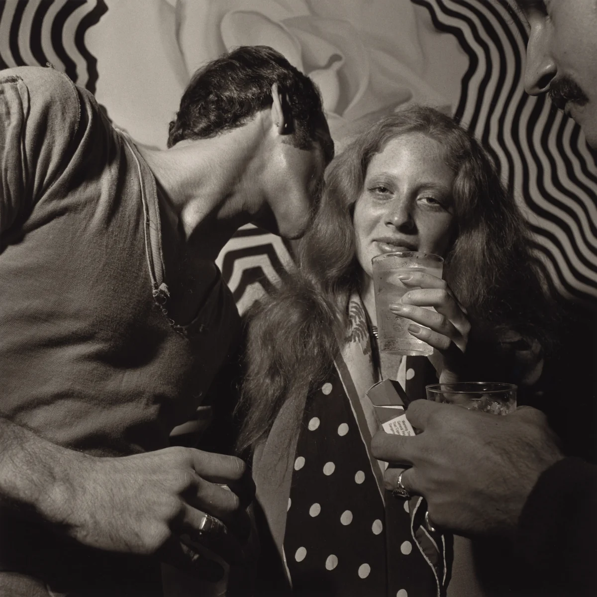 Gallery Opening, New York City by Larry Fink, photograph, 1974