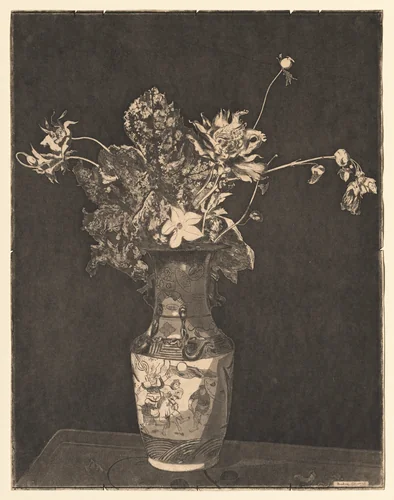 The Agony of Flowers by Theodore Roussel, print, 1890-1895