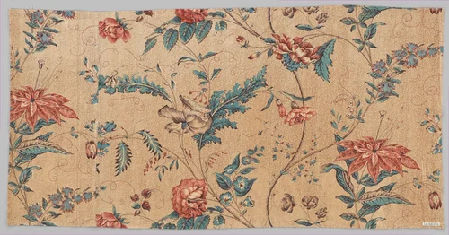 Piece by Bannister Hall, textile, 1830-1835