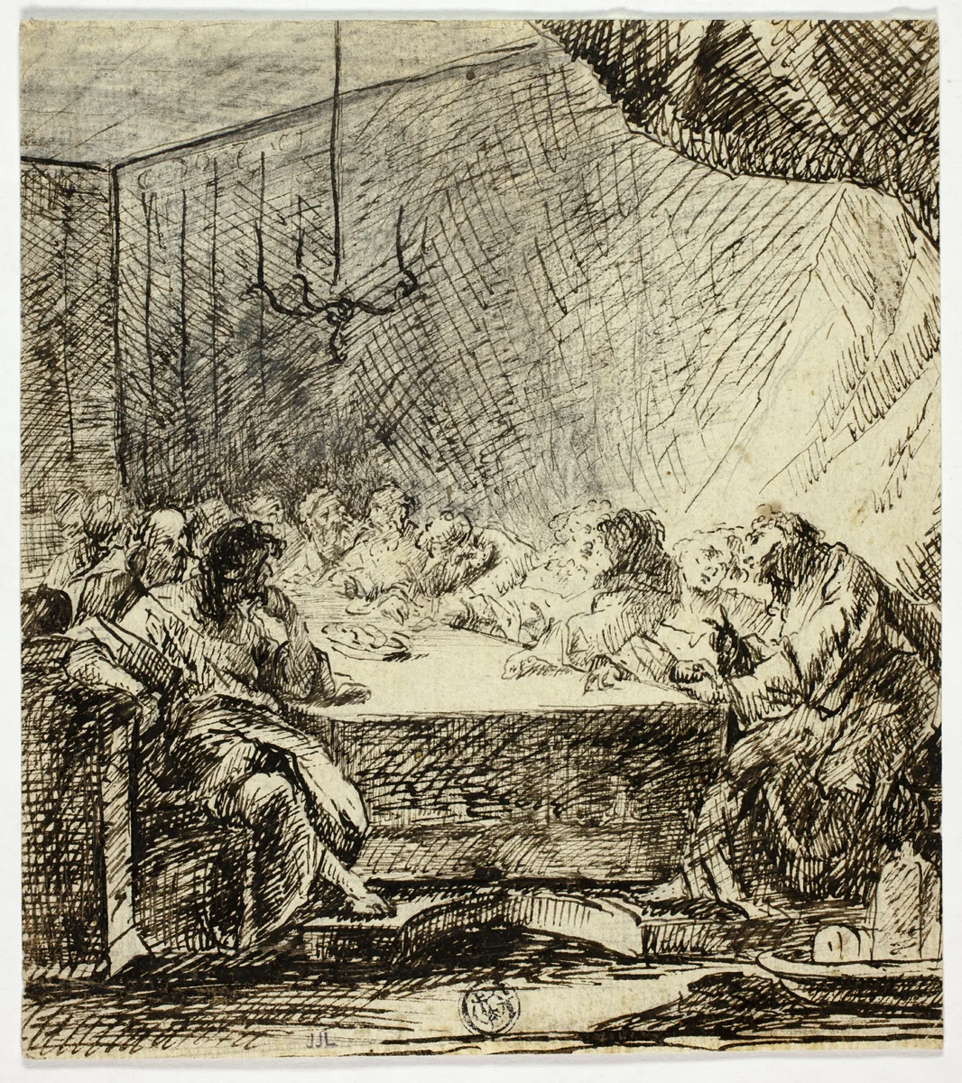 Last Supper by Franz Anton Maulbertsch
Martin Johann Schmidt, drawing, 1700-1799