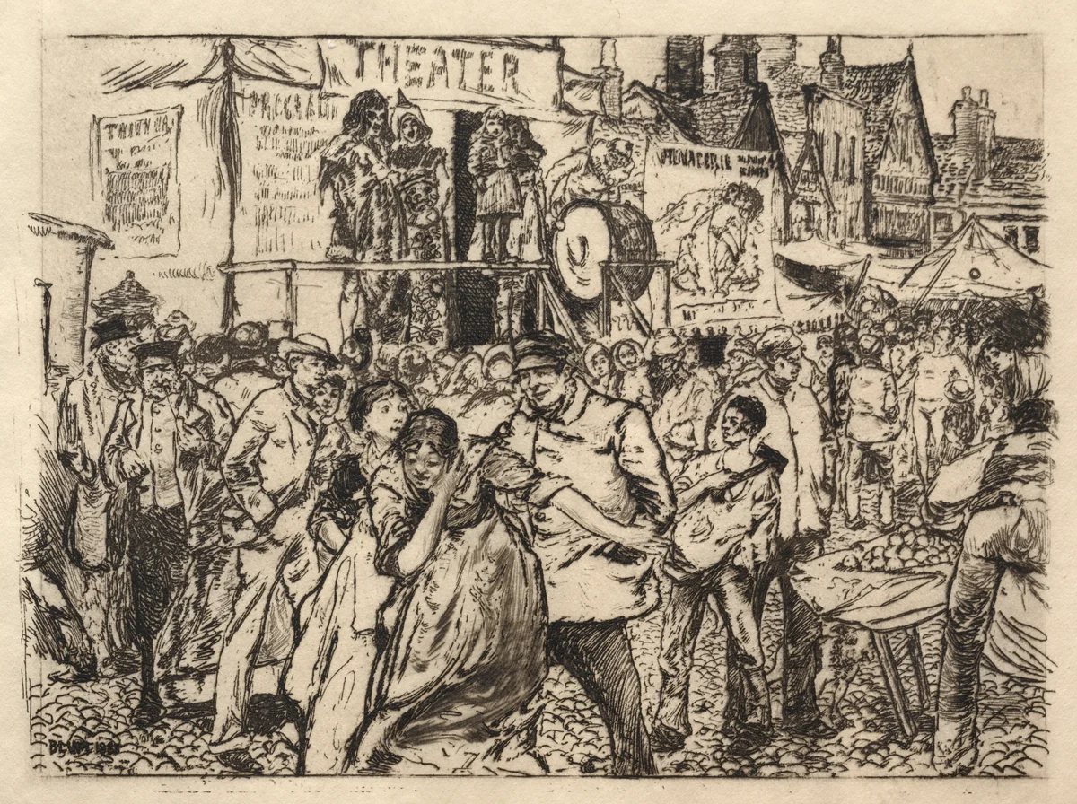 An Illustration by Robert Frederick Blum, print, 1883