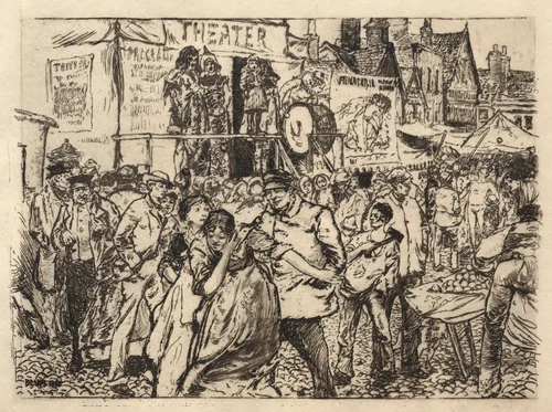 An Illustration by Robert Frederick Blum, print, 1883