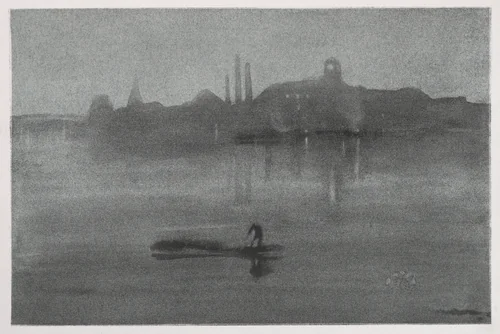 Nocturne by James McNeill Whistler, print, 1878