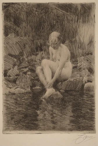 Dagmar by Anders Zorn, print, 1912