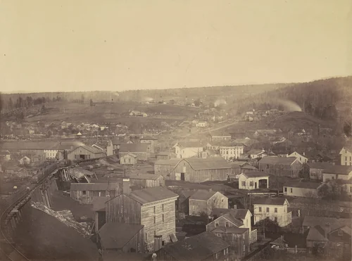 Carbondale, Section 1, Del. & Hudson Canal Co. by Thomas H. Johnson, photograph, 1858-1868
