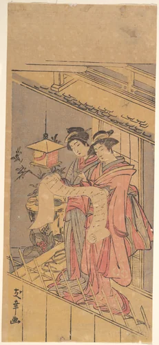 Print by Yuko, print, 1700-1735