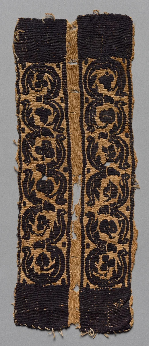 Sleeve Band from a Tunic by Unknown, textile, 400-599