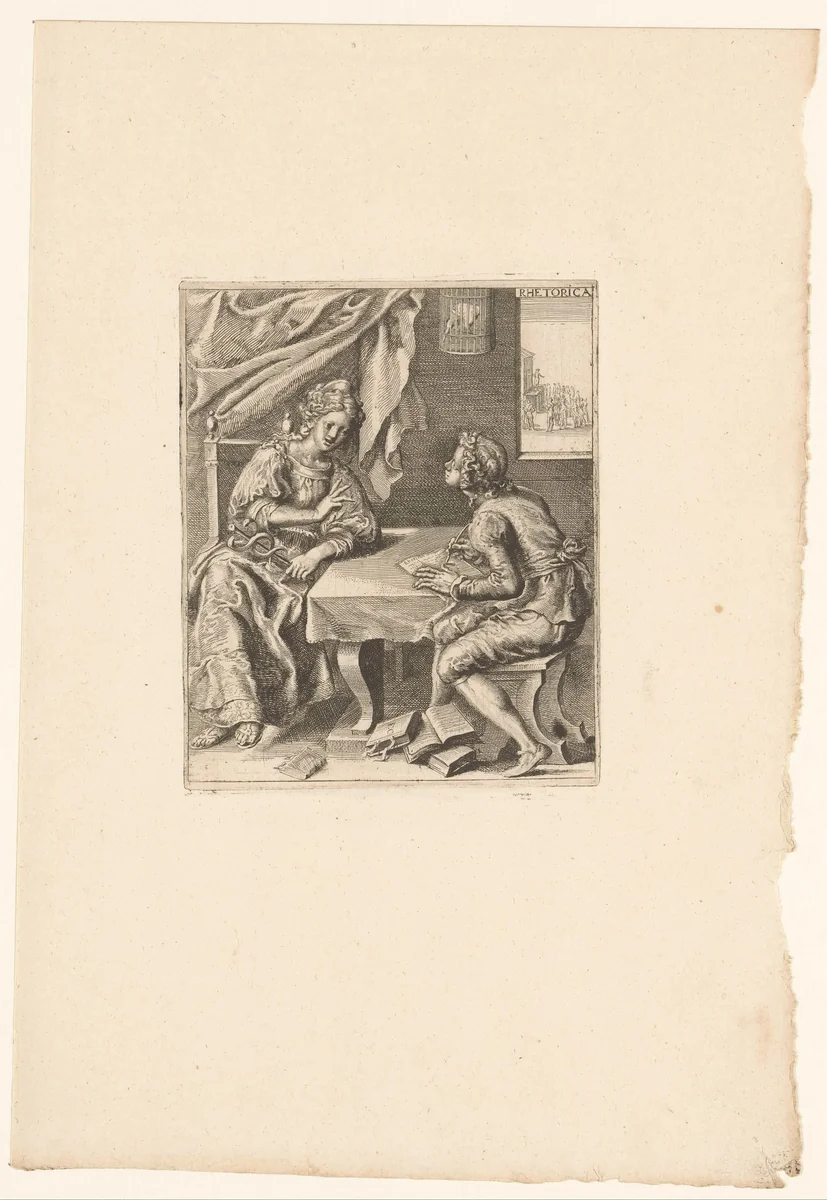 Rhetorica by Franz Cleyn, print, 1645