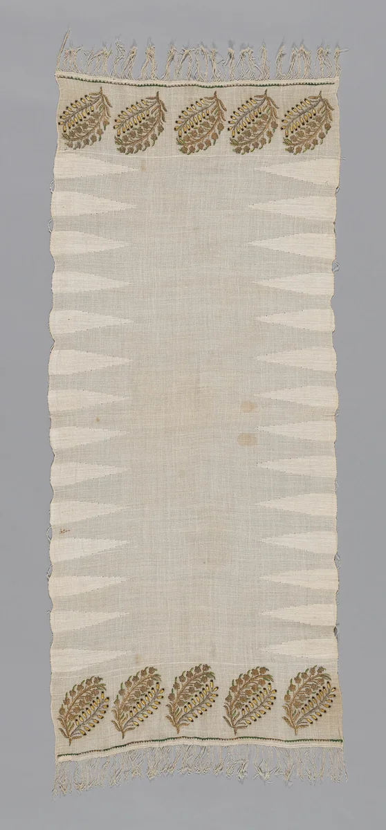 Sash by Turkey, textile, 1875-1900
