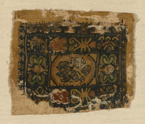 Square Panel by Coptic Egypt, textile, 301-800