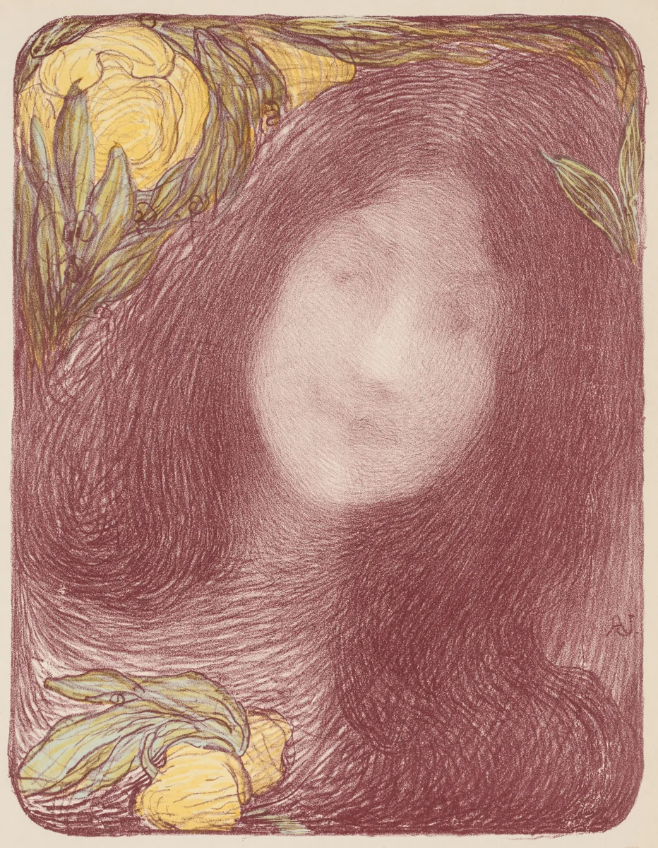 Under the Flowers (Sous les Fleurs) by Imprimerie Champenois, print, 1888-1898