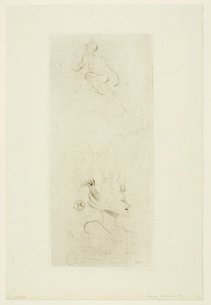 Cover for La Tribu d'Isidore by Henri de Toulouse-Lautrec, print, 1897