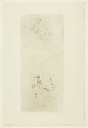 Cover for La Tribu d'Isidore by Henri de Toulouse-Lautrec, print, 1897