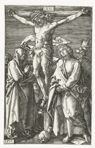 De kruisiging by Unknown, print, 1511