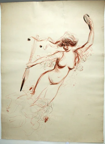 2nd Exhibition of the Humorists by Jean-Louis Forain, print, 1911