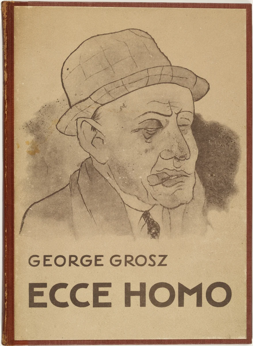 Ecce Homo by George Grosz, illustrated book, 1915