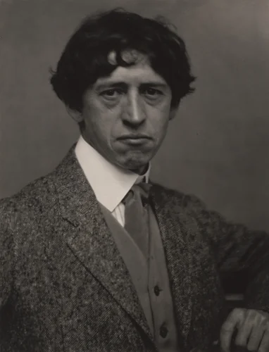 John Marin by Alfred Stieglitz, photograph, 1916-1917