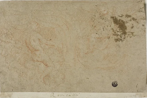 Mythological Scene by Unknown Artist, drawing, 1600-1699