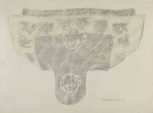 Embroidered Yoke by Herbert Marsh, index of american design, 1939