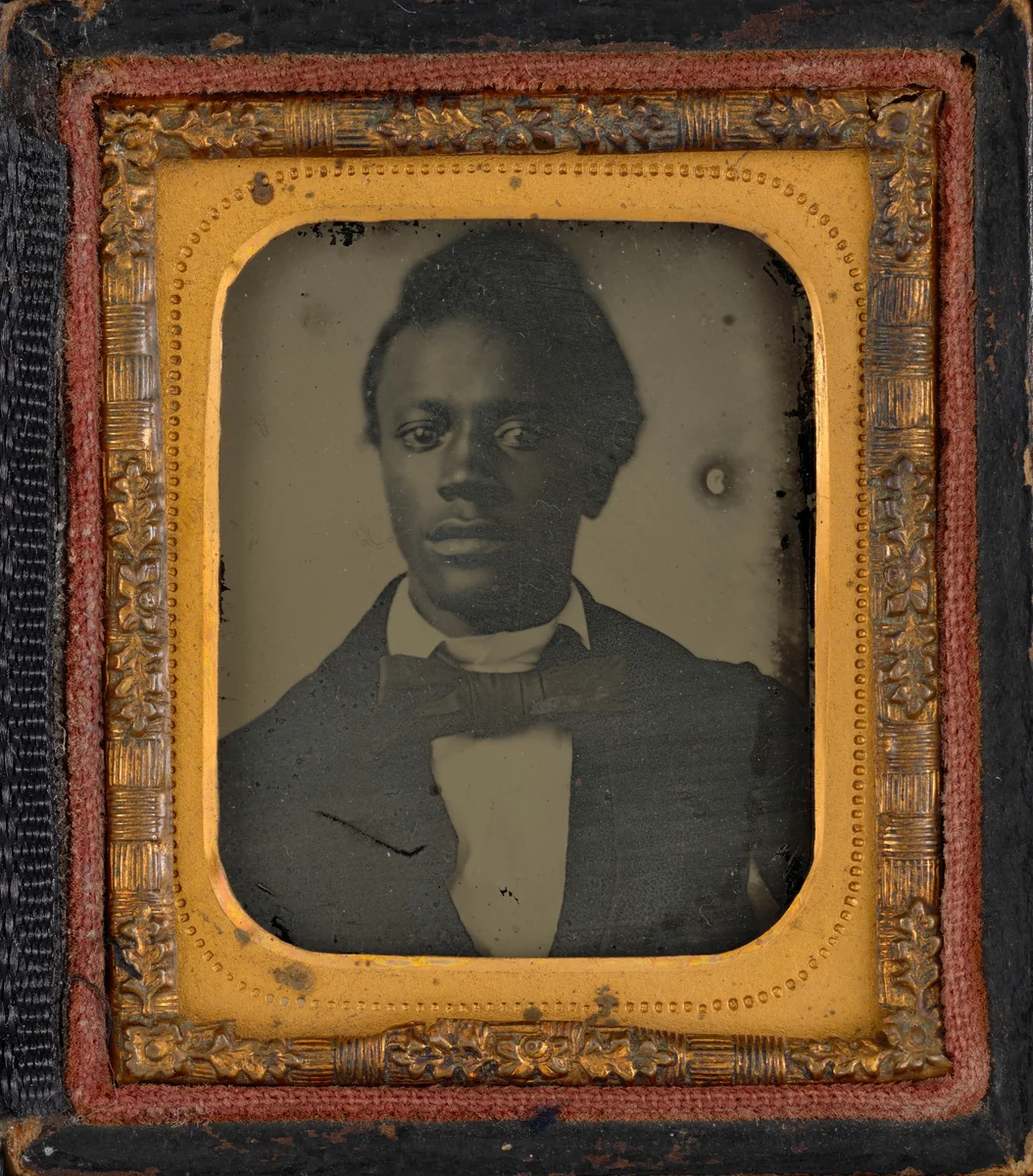 Portrait of a Man by American 19th Century, photograph, 1855-1865