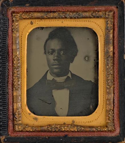 Portrait of a Man by American 19th Century, photograph, 1855-1865