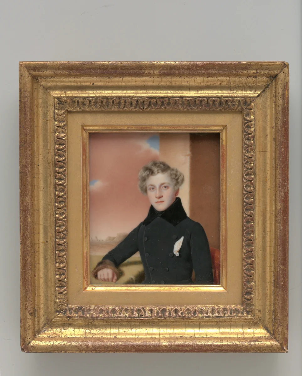 Edward S. Dodge by John Wood Dodge, artwork, 1835