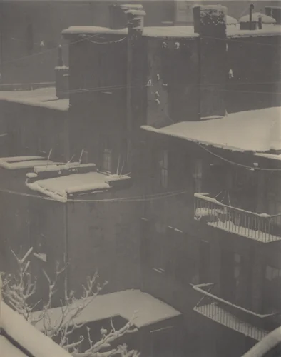 From the Back-Window—291 by Alfred Stieglitz, photograph, 1915