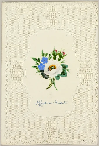 Affection's Tribute (Valentine) by Unknown Artist, other, 1835-1845