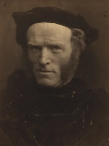 Tom Hughes M.P. by Julia Margaret Cameron, photograph, 1865