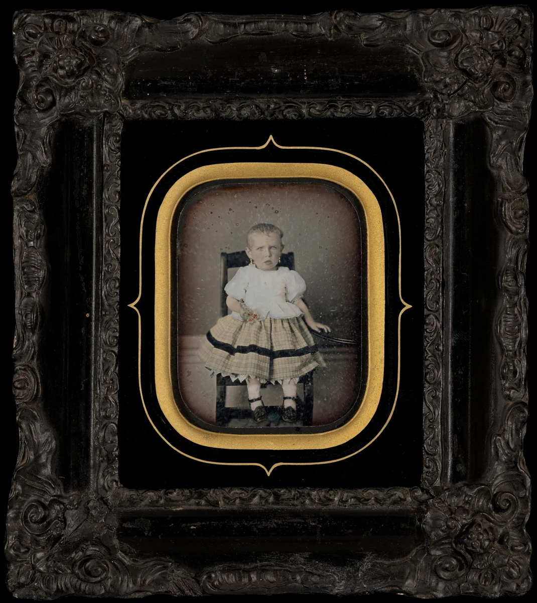 Portrait of a Girl by M. et Mme. Barberon, photograph, 1848-1858