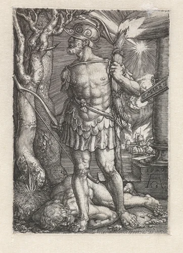 Mars by Unknown, print, 1529