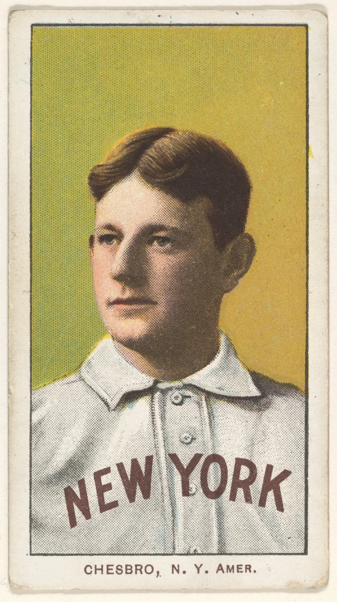 Chesbro, New York, American League, from the White Border series (T206) for the American Tobacco Company by American Tobacco Company, print, 1909-1911