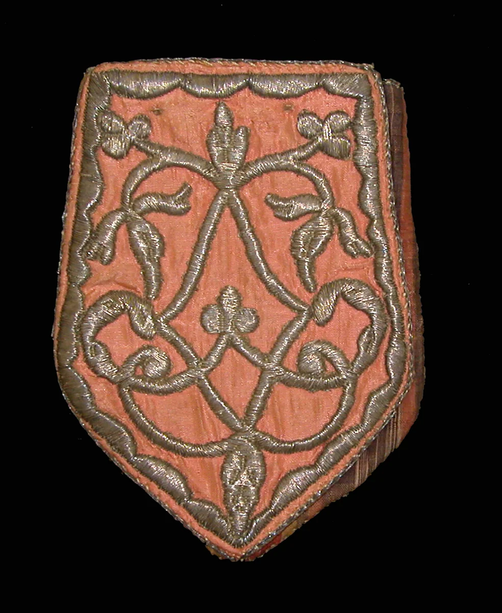 Bag by France, textile, 1680-1700