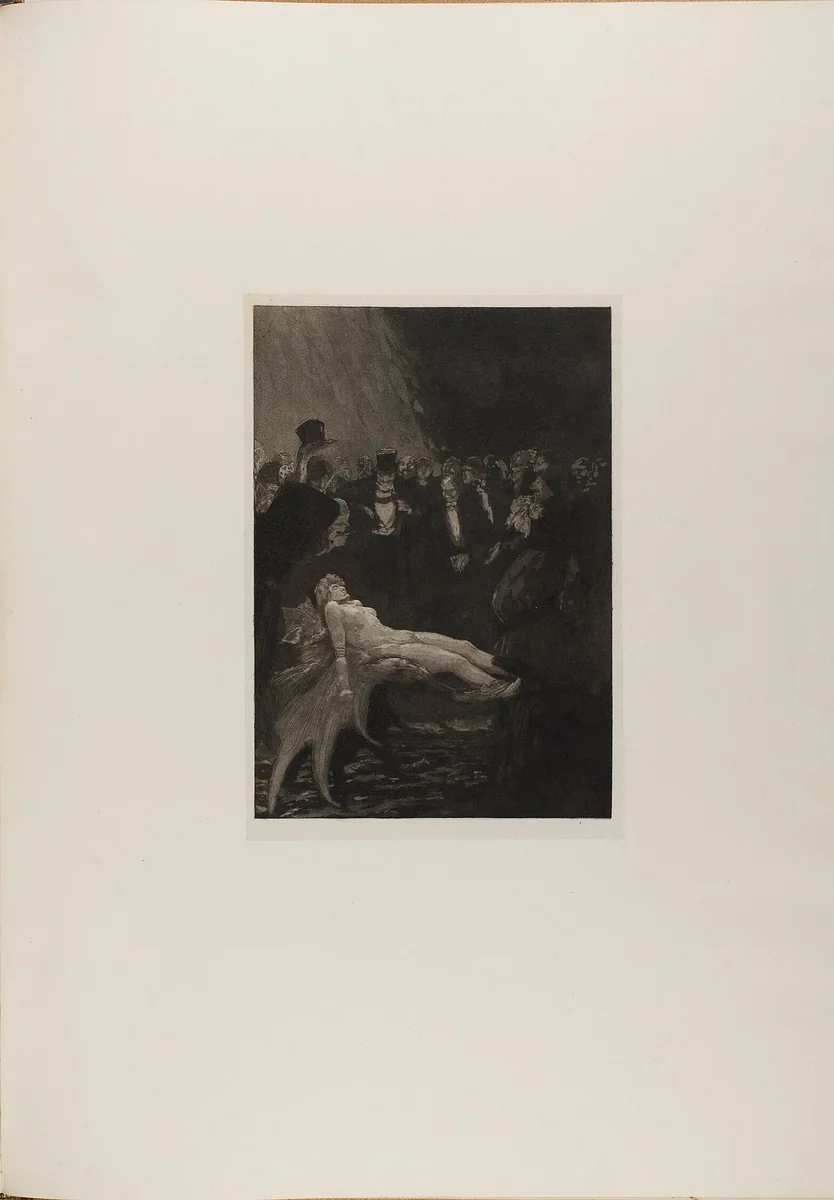 Chained, plate eleven from A Life by Max Klinger, print, 1884